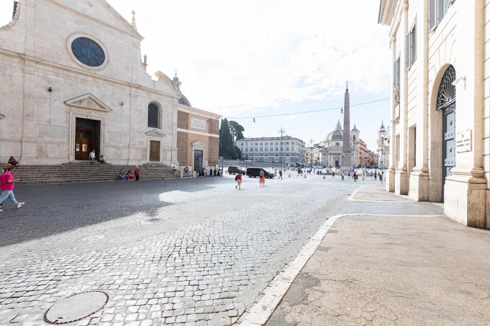 רומא Comfortable Dream Apartment Piazza Del Popolo - Top Collection מראה חיצוני תמונה